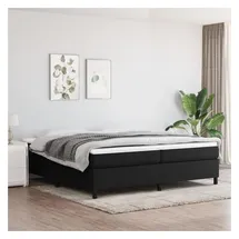 vidaXL Boxspringbett 200 x 200 cm Schwarz