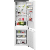 AEG Einbaukühlgefrierkombination »TSC7M183EC«, Kühlschränke Gr. Rechtsanschlag, silberfarben weiß