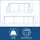 BESTWAY Steel Pro Frame Pool 259 x 170 x 61 cm 56403