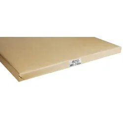 Pronappe 606040I Packung mit 400 Papiertischdecken, auf Format gefaltet, in Folie eingeschweißt - Format 60x60cm - Kraft