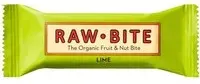 RAW BITE Bio Barres Citron vert épicé Barre 12x50 g