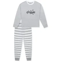 SCHIESSER Pyjama Nightwear in grau-mel. | Gr.: 164