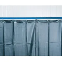 ELMAG Schweißerschutzvorhang dunkelgrün, 55250 - Blau