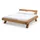 SalesFever Balkenbett 140 x 200 cm Natur