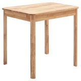 MCA Furniture Mid.you Esstisch Wildeiche massiv rechteckig 80x76x60 cm