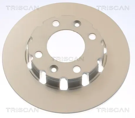 TRISCAN Bremsscheibe 8120101093c voll 249mm 10mm für Vaughall