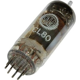 Philips ECL 80 Elektronenröhre Triode-Pentode 100 V, 20 V 8 mA, 2 mA Polzahl: 9 Sockel: Noval Inhalt