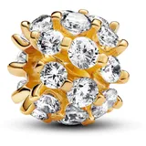 Pandora Funkelndes Rundes Charm gold 763234C01