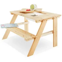 Pinolino Kindersitzgruppe Knut 88 x 50 x 68 cm Tanne natur