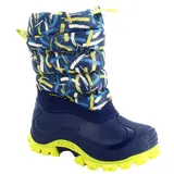 Spirale Sydney Snow Boot, Blue Lime, 29 EU
