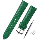 TikTako Dornschließe Uhrenarmband-Lederarmbänder Uhrenarmbänder 12 / 20mm Uhren Zubehör Männer Gürtel Band