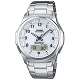 CASIO Wave Ceptor WVA-M630D-7AJF Solar Funk Herrenuhr weißes Zifferblatt Y860888