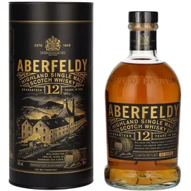 Aberfeldy 12 Years Old Highland Single Malt Scotch 40% vol 0,7 l Geschenkbox