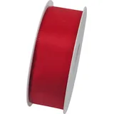Goldina Basic Taftband - 40 mm x 50 m, rot