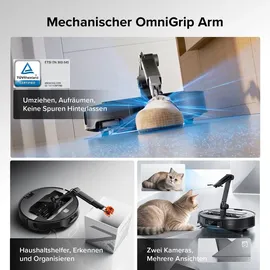 Roborock Saros Z70 Silver mit Wasseranschluss