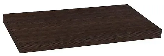 Konsole Blata Lärche Marone, ohne Bohrung, mit Halterung, 900 x 56 x 510 mm - 93 158 91