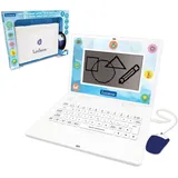 Lexibook - Zweisprachiger und pädagogischer Laptop Englisch/Deutsch - 170 Aktivitäten zum Lernen, Spiele und Musik, großer Bildschirm, JC599i3