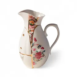 Seletti - Kintsugi Karaffe/Dekanter Gold/Multi-Farbigen