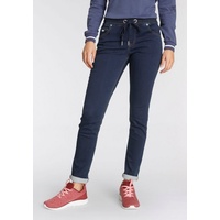 KangaROOS Jogg Pants, entspannte Passform, weite Beinform, Gr. 46 - N-Gr, dark-rinsed, Jeans, 17597663-46 N-Gr