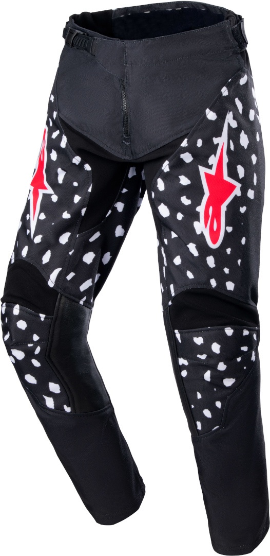 Alpinestars Racer North Jeugd Motorcross Broek, zwart-wit, 24