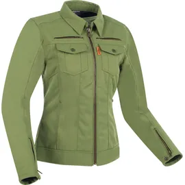 Segura Patrol Damen Motorrad Textiljacke Grün/Braun 38