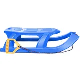 Ondis24 Kinderschlitten Rennrodel Bob Arrow mit Metallkufen blau