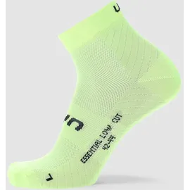 Uyn Essential Low Cut Socken 2er Pack Acid Lime 45-47