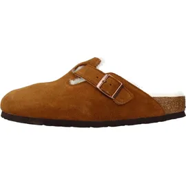 Birkenstock Boston Lammfell - mink - Braun