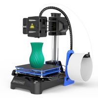 Easy Threed K7 3D-Drucker für Kinder, 100x100x100 mm Druckgröße, mit 5m PLA-Filament und TF-Karte, ohne beheiztes Bett, Ein-Tasten-Drucken, für...