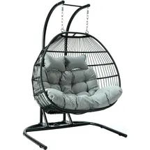 Endorphin Endorphin, Hängesessel Twin mit Gestell und Polster Expressversand (250 kg)