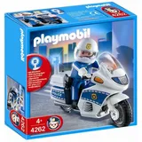 PLAYMOBIL 4262 Polizei Motorrad mit Blinklicht Police Moped Motorcycle Bike RAR