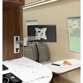 My Wall TV-Wandhalterung für Wohnmobile – HC1-3L, TV Wandhalterung für Wohnmobil und Wohnwagen, Fernsehhalterung, Schwenkbar, Neigbar, VESA kompatibel, Bildschirmhalterung
