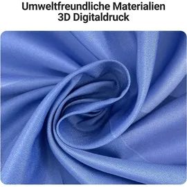 lerores Duschvorhang Geometrischer Verlauf 180 x 200 cm wasserdicht