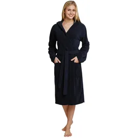 SCHIESSER Bademantel Essentials Blau S