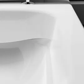 Hansgrohe EluPura Q Stand-WC mit WC-Sitz Weiß