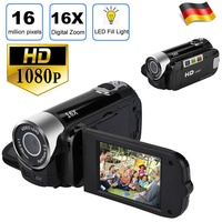 1080P 2.7"Digitale Videokamera 16x Zoom Camcorder Kinder Weihnachtsgeschenk C9X1
