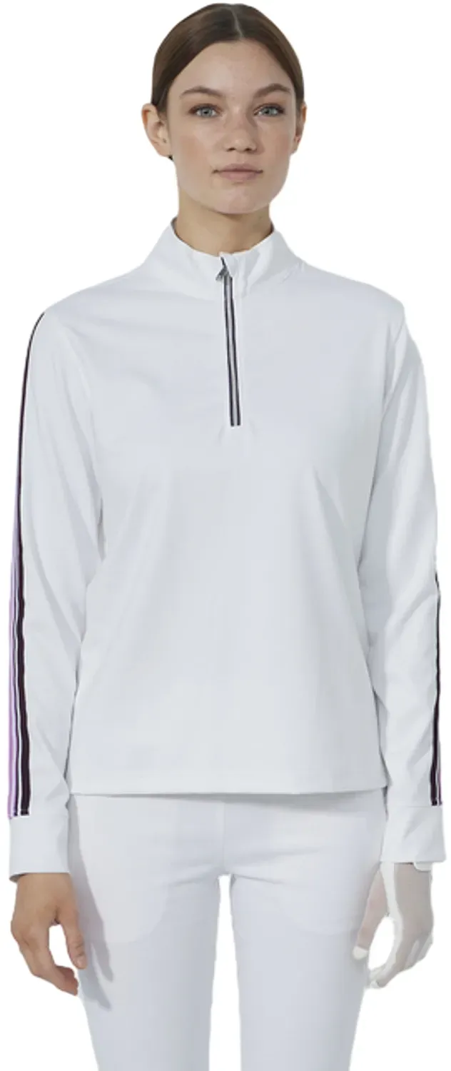 Daily Sports Layer Peach Half Neck, weiß