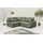 Mr. Couch Ecksofa MR. COUCH "Hilla L-Form", grün, B:227cm H:68cm T:190cm, Dolce (100% Polyester), Sofas, Ecksofa, Mit Federkern, wahlweise mit Bettfunktion und Taschenfederkern