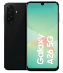 Samsung GALAXY A26 5G A266B Dual-SIM 6/128GB schwarz Android 15 Smartphone
