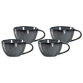 LEONARDO Kaffeetasse 0,29 l Anthrazit 4 St.