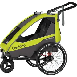 Qeridoo Sportrex 2 Fahrradanhänger EINHEITSGRÖSSE