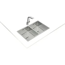 Teka FlexLinea RS15 2C 740 Edelstahlspüle Poliert - Silber