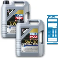 2x 5 Liter Liqui Moly Motorenöl Motoröl Special Tec F 5W-30 10L Oil Ö Oel 3853