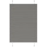 vidaXL Plissee Anthrazit 85x150 cm Stoffbreite 84,4 cm Polyester,