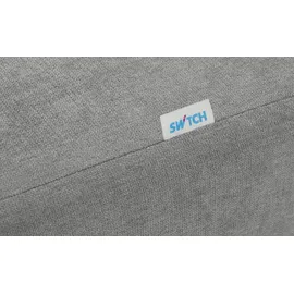 deinbett switch Schlafsofa mit Boxspringpolsterung Gala ¦ grau ¦ Maße (cm): B: 208 H: 92 T: 102.0