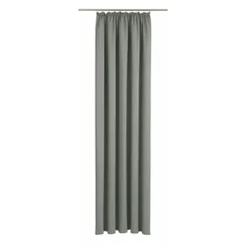 Wirth Dim out Kräuselband 145 x 150 cm grau