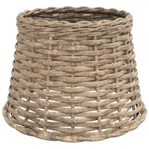 vidaXL Lampenschirm Braun Ø25x17 cm Korbweide