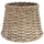 vidaXL Lampenschirm Braun Ø25x17 cm Korbweide