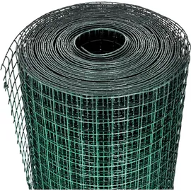 vidaXL Drahtzaun für Hühner 1x25 m Grün