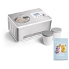 Springlane Eismaschine Eismaschine & Joghurtbereiter Elisa 2,0 L, 180,00 W silberfarben